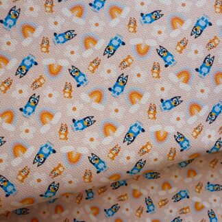 Blue Dog 038 Canvas Fabric Sheet