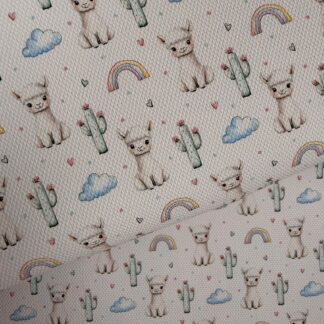 Llama 002 Canvas Fabric Sheet