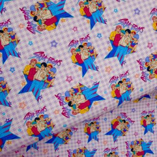 K Pop 010 Canvas Fabric Sheet