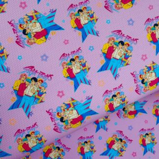 K Pop 004 Canvas Fabric Sheet