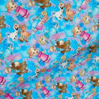 Frozen 003 Canvas Fabric Sheet