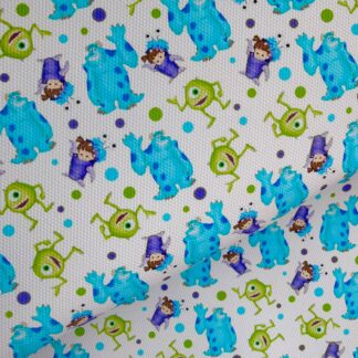 Monsters 025 Canvas Fabric Sheet