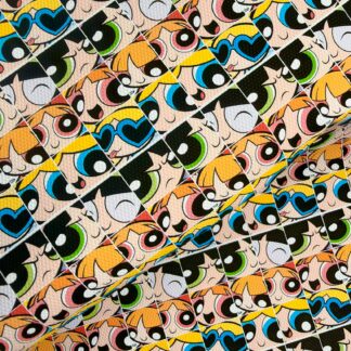 Power Girls 008 Canvas Fabric Sheet