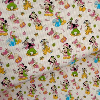 Clubhouse Christmas 015 Canvas Fabric Sheet