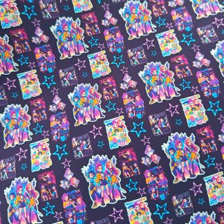 K Pop 023 Canvas Fabric Sheet