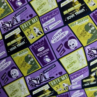 Ghost With The Most Canvas Fabric Sheet A4 280gsm