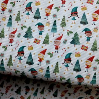 Christmas 060 Canvas Fabric Sheet A4 280gsm