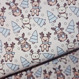 Christmas 063 Canvas Fabric Sheet A4 280gsm