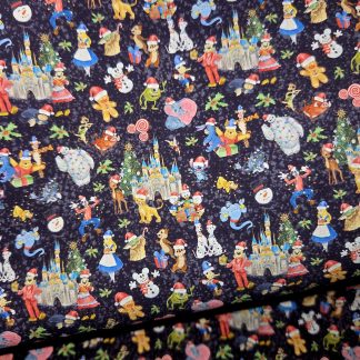 Christmas 064 Canvas Fabric Sheet A4 280gsm