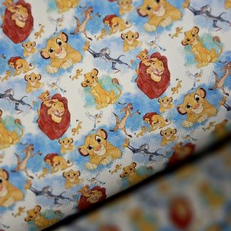 King 001 Canvas Fabric Sheet A4 280gsm