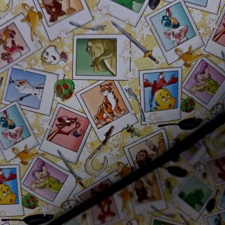 Character Mash Up 002 Canvas Fabric Sheet A4 280gsm