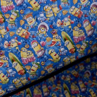 Minions 002 Canvas Fabric Sheet A4 280gsm
