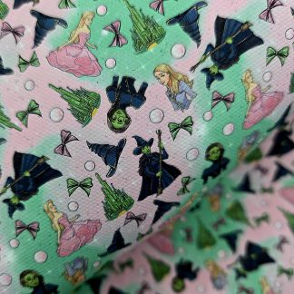 Wicked 001 Canvas Fabric Sheet A4