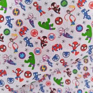 Heroes 010 Canvas Fabric Sheet A4 280gsm