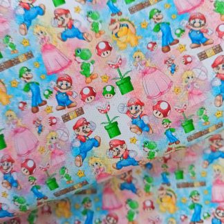 Gamer 002 Canvas Fabric Sheet A4 280gsm