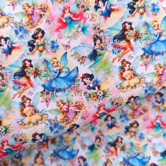 Princess 008 Canvas Fabric Sheet A4 280gsm