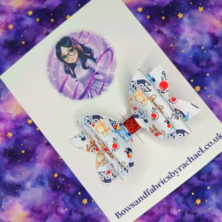 Red Nose Day 003 Hair Bow