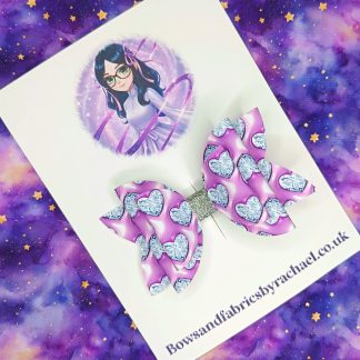 Hearts 001 Hair Bow
