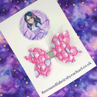 Pink Jewels 001 Hair Bow