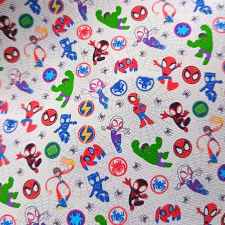 Heroes 010 Canvas Fabric Sheet