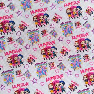 K Pop 027 Canvas Fabric Sheet
