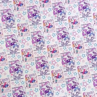 K Pop 028 Canvas Fabric Sheet