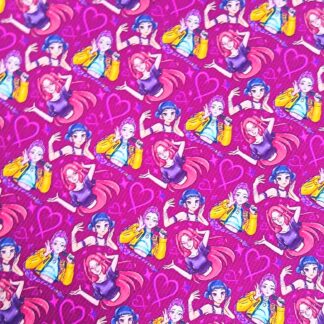 K Pop 021 Canvas Fabric Sheet