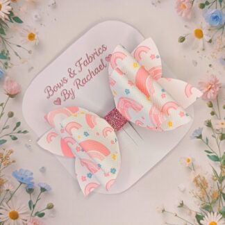 Rainbow 002 Hair Bow