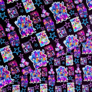 K Pop 023 Canvas Fabric Sheet