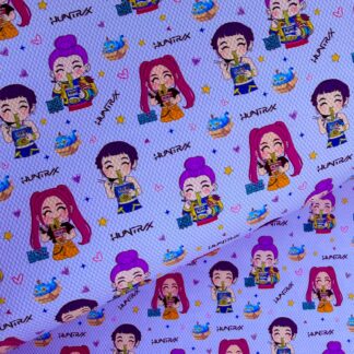 K Pop 031 Canvas Fabric Sheet