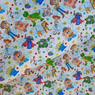 Pixar Movies 004 Canvas Fabric Sheet