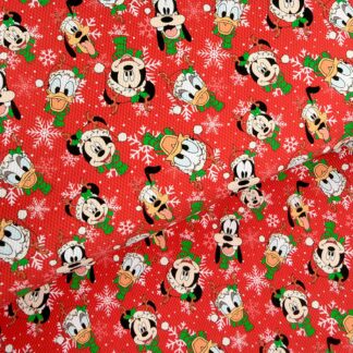 Clubhouse Christmas 008 Canvas Fabric Sheet