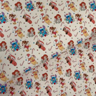 Disney Christmas 028 Canvas Fabric Sheet