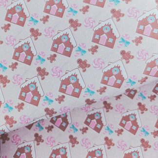 Christmas 102 Canvas Fabric Sheet A4 280gsm