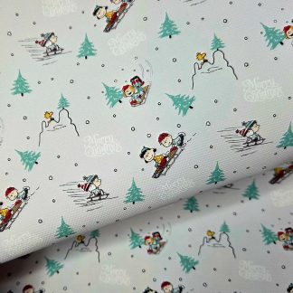 Christmas 108 Canvas Fabric Sheet A4 280gsm