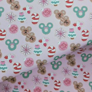 Christmas 111 Canvas Fabric Sheet A4 280gsm