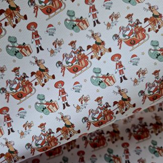 Christmas 133 Canvas Fabric Sheet A4