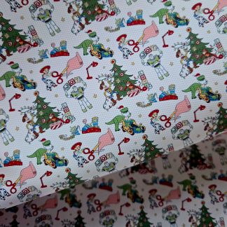 Christmas 131 Canvas Fabric Sheet A4
