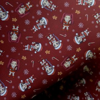 Christmas 148 Canvas Fabric Sheet A4