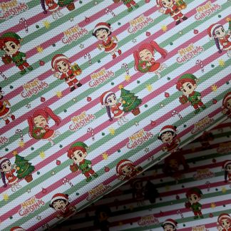 Christmas 140 Canvas Fabric Sheet A4 280gsm