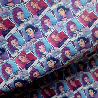 K Pop 044 Canvas Fabric Sheet A4 280gsm