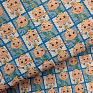 Pre School Favs 019 Canvas Fabric Sheet A4