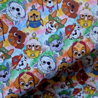 Pre School Favs 017 Canvas Fabric Sheet A4 280gsm