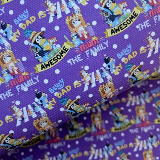 Pre School Favs 048 Canvas Fabric Sheet A4