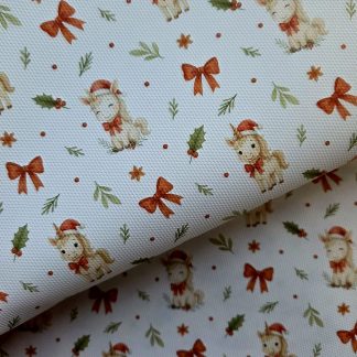 Christmas 158 Canvas Fabric Sheet A4