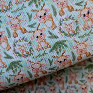 Christmas 156 Canvas Fabric Sheet A4 280gsm