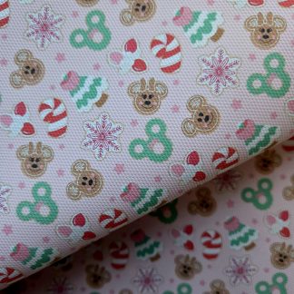 Christmas 161 Canvas Fabric Sheet A4