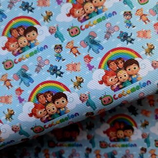 Pre School Favs 014 Canvas Fabric Sheet A4