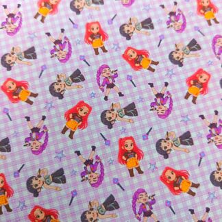 K Pop 045 Canvas Fabric Sheet