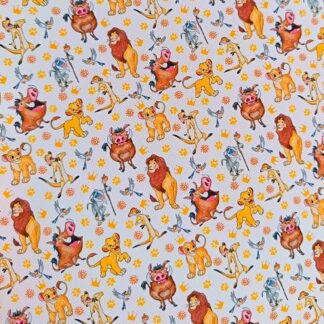 Disney Movies 029 Canvas Fabric Sheet